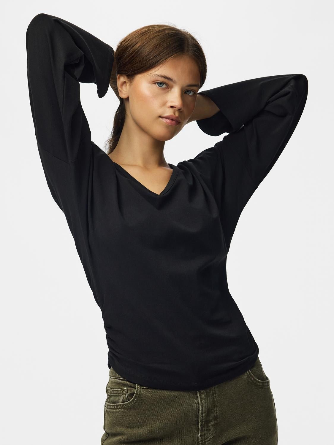 PCALLI Top - Black - VERO MODA & VILA Bergvik